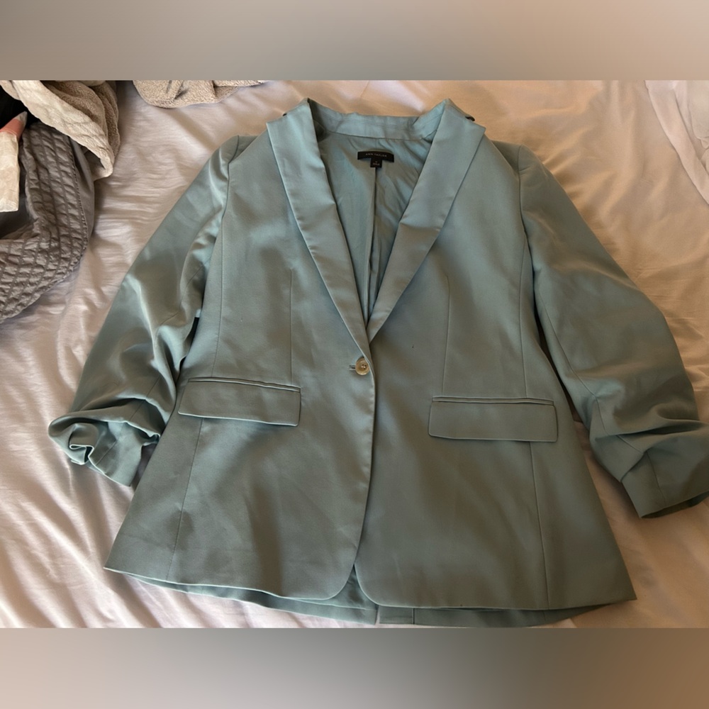 Ann Taylor Sky Blue Jacket